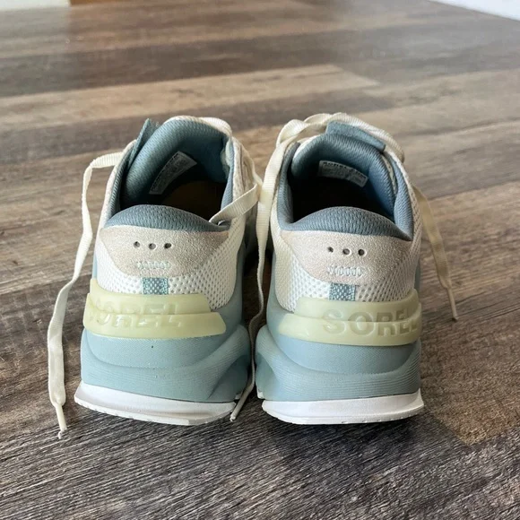 Women's Sorel KINETIC RNEGD Sea Salt Crushed Blue - Picture 6 of 7